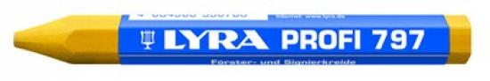 LYRA Frster- und Signierkreide, 12 x 120 mm, blau, 12er Pack