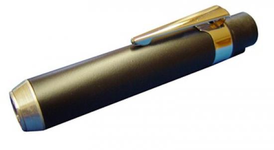 Kreidehalter Metall fr Signierkreide 10-12 mm,  120 mm, schwarz
