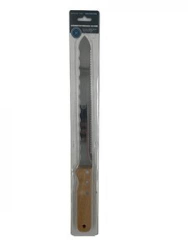 MMXX Dmmstoffmesser 200 mm mit welligem Schliff, und Holzheft