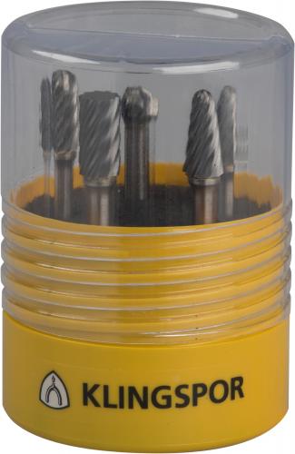 Klingspor HF100INOX Frser/Kernbohrer/ Set<br />9,6 x 6 mm Spezialverzahnung Inox Menge 1 ST