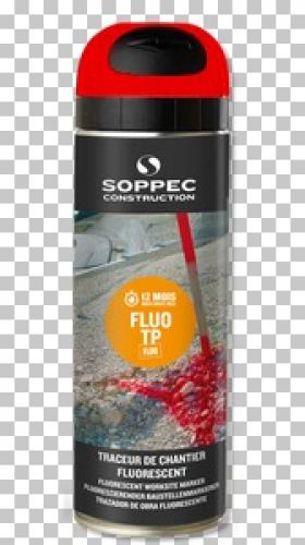 SOPPEC Markierfarbe Fluo TP, neon-rot, 500 ml