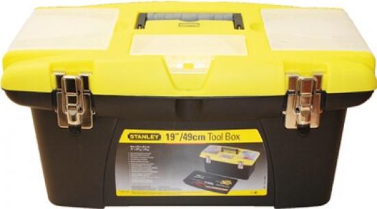STANLEY Werkzeugbox mit Ablage, 48,6 x 27,6 x 23,2 cm