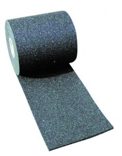 Anti-Rutsch-Matte aus Gummi,schwarz Rolle 5000 x 250 x 8 mm