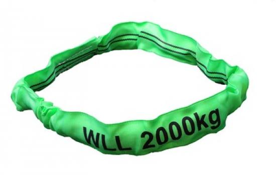 MMXX Rundschlinge, Traglast 2000 kg, 2 m Umfang, grün