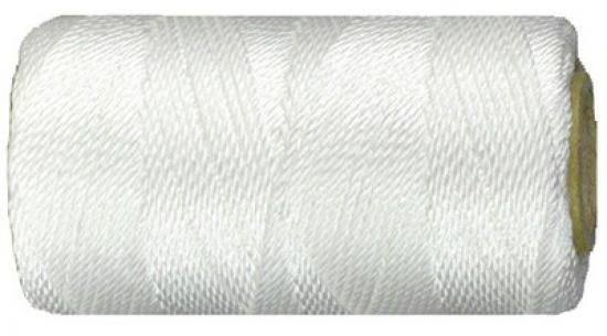 Lot-Maurerschnur 100 m Rolle, 1,4 mm,weiß,Polypropylen