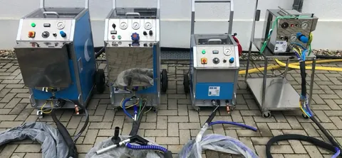 Deckert DC 280 and DC 480 dry ice blasting machines – your partner for dry ice blasting