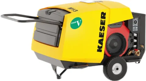 Kaeser Mobilair M13 air compressor with emission stage V