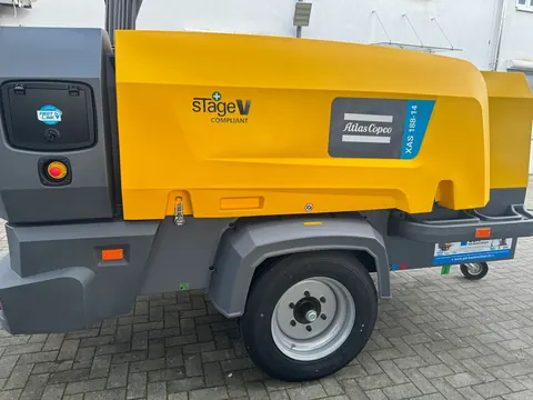 Atlas Copco XAS 188-14 – on the construction site